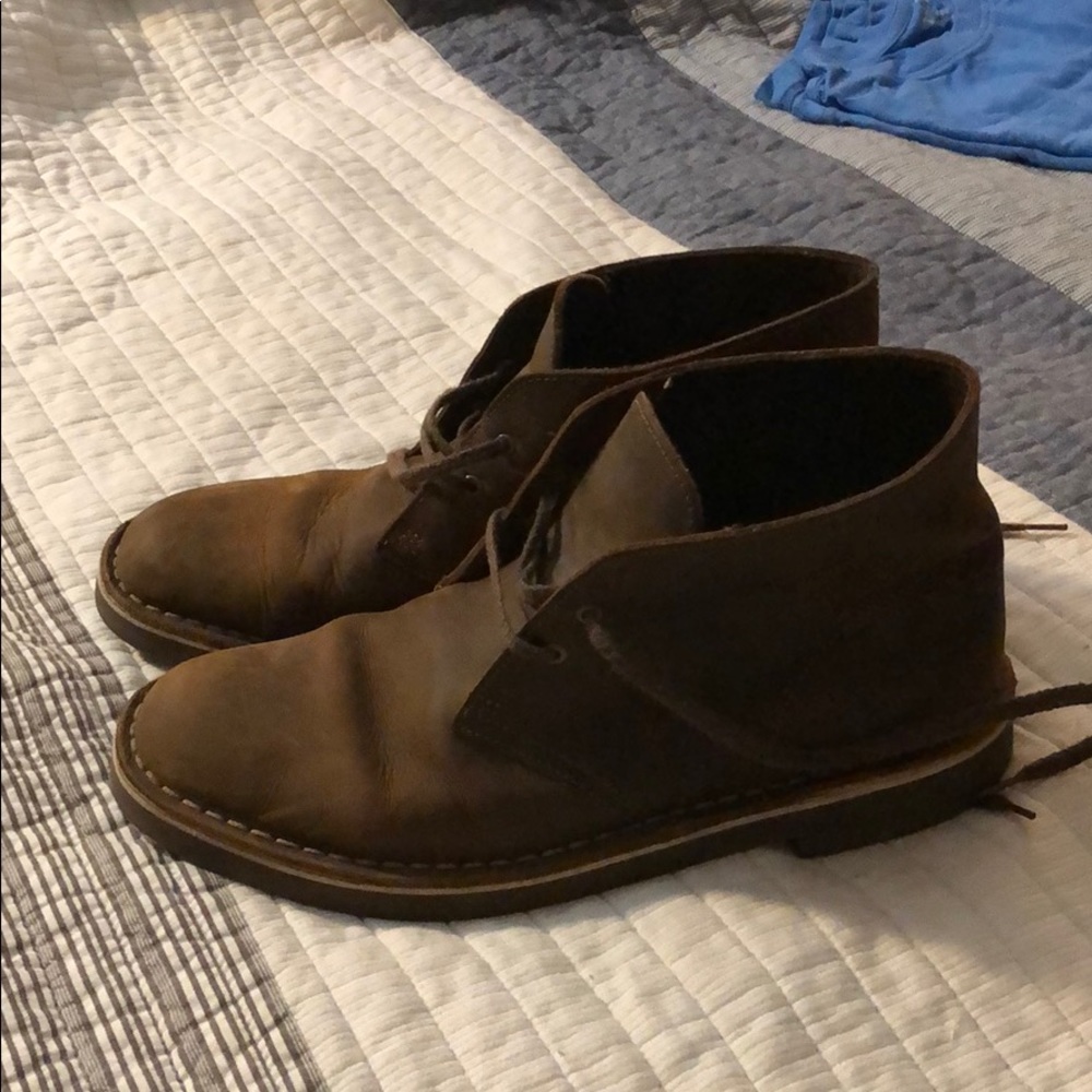 Clark desert boots